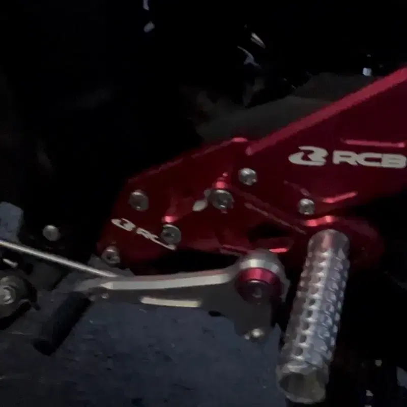 스즈키 gsxr125 RCB 백스텝 레드 희귀매물!!
