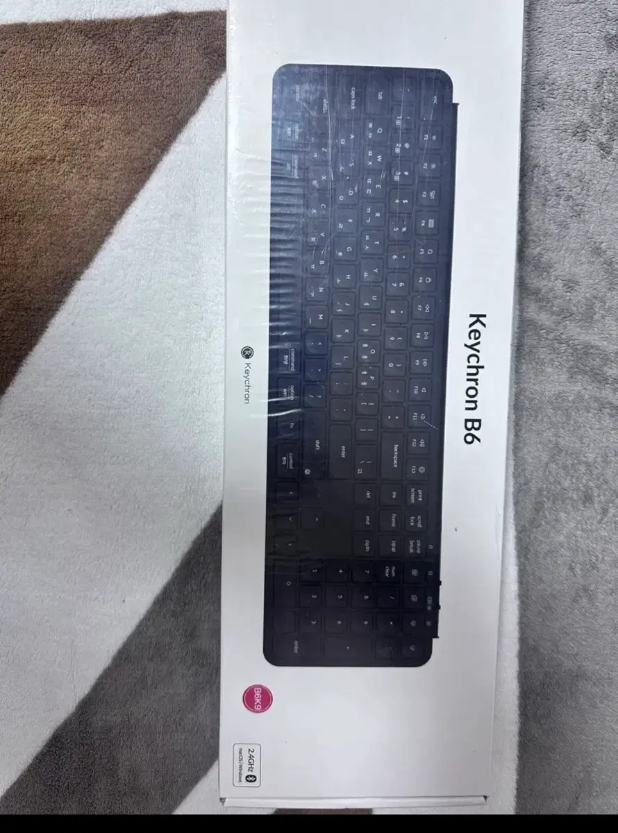 키크론 B6 화이트 무선 키보드