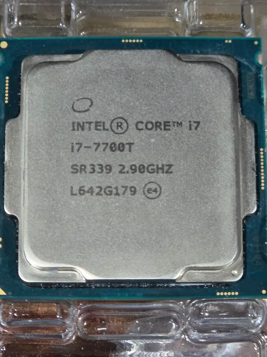 인텔 코어 i7-7700T CPU 저전력 CPU