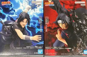 [GIGO 한정판] 스티커 2매 포함 NARUTO 피규어 우치하 사스케 이타치