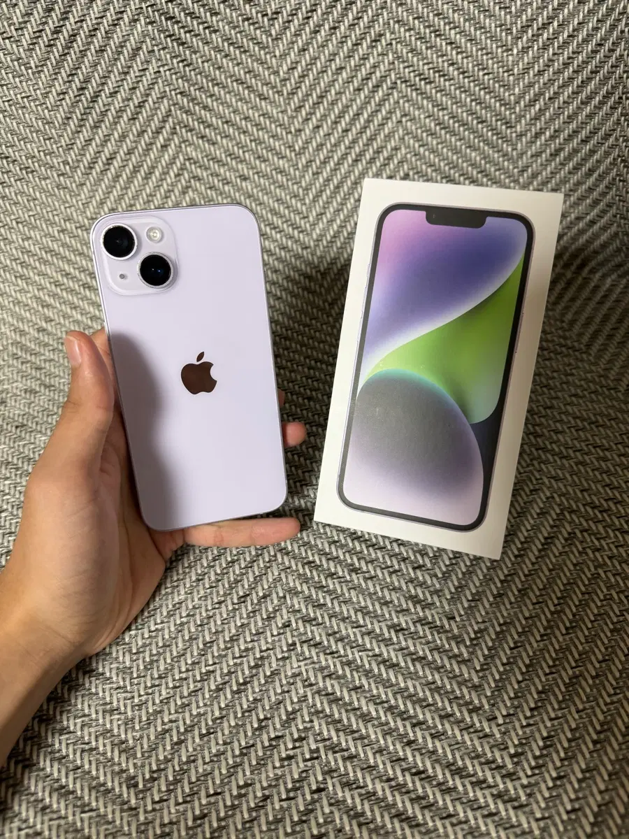애플 아이폰 14 퍼플 128GB 모델
