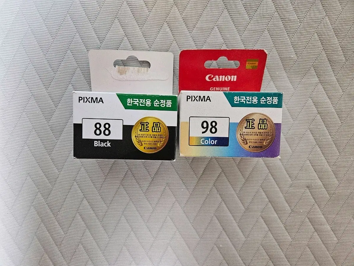 캐논 픽스마 잉크 카트리지 88 블랙 / 98 컬러