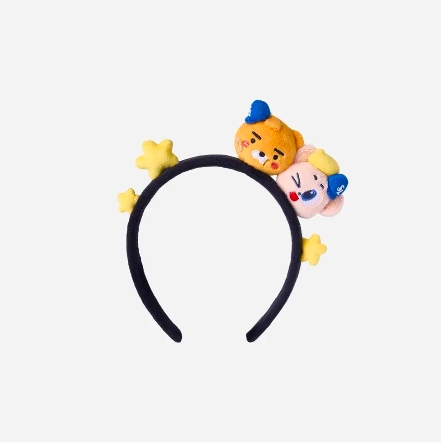 삼성라이온즈x리틀라이언 인형머리띠
