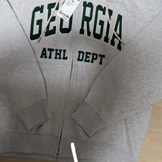 스파오 기모 후드 집업