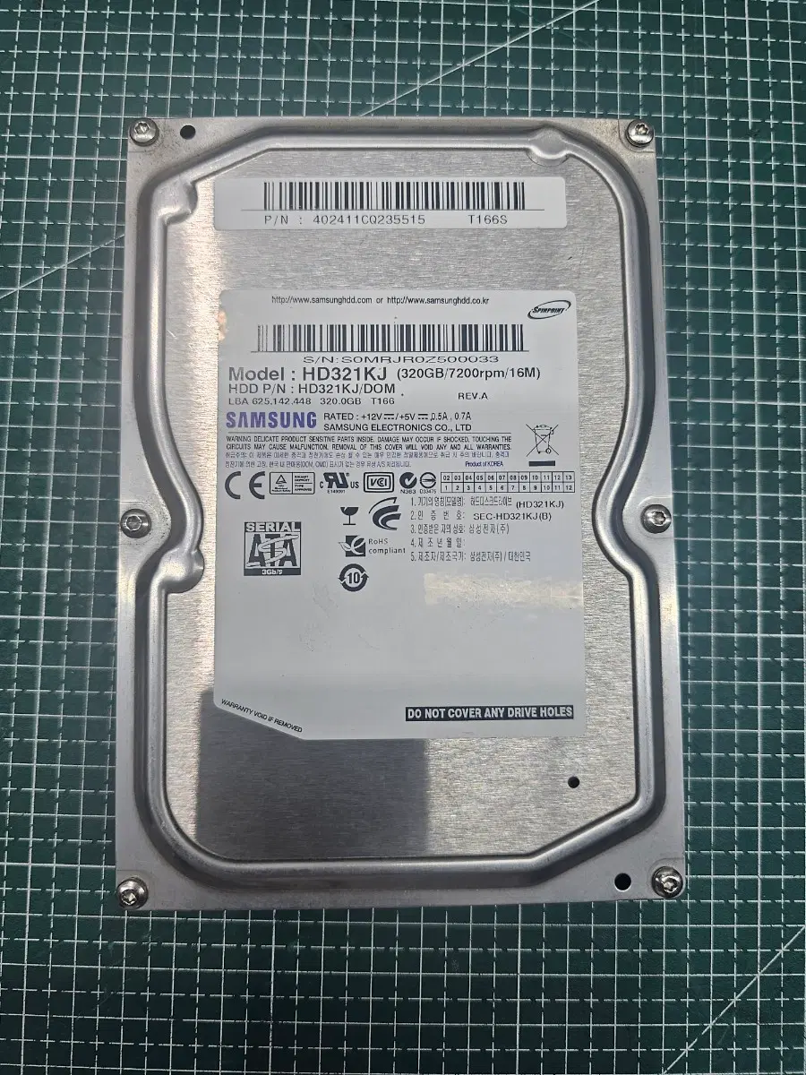 본체 PC 3.5인치 HDD 320GB