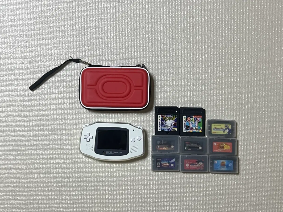 닌텐도 게임보이 어드밴스 LCD IPSV5+팩5개등