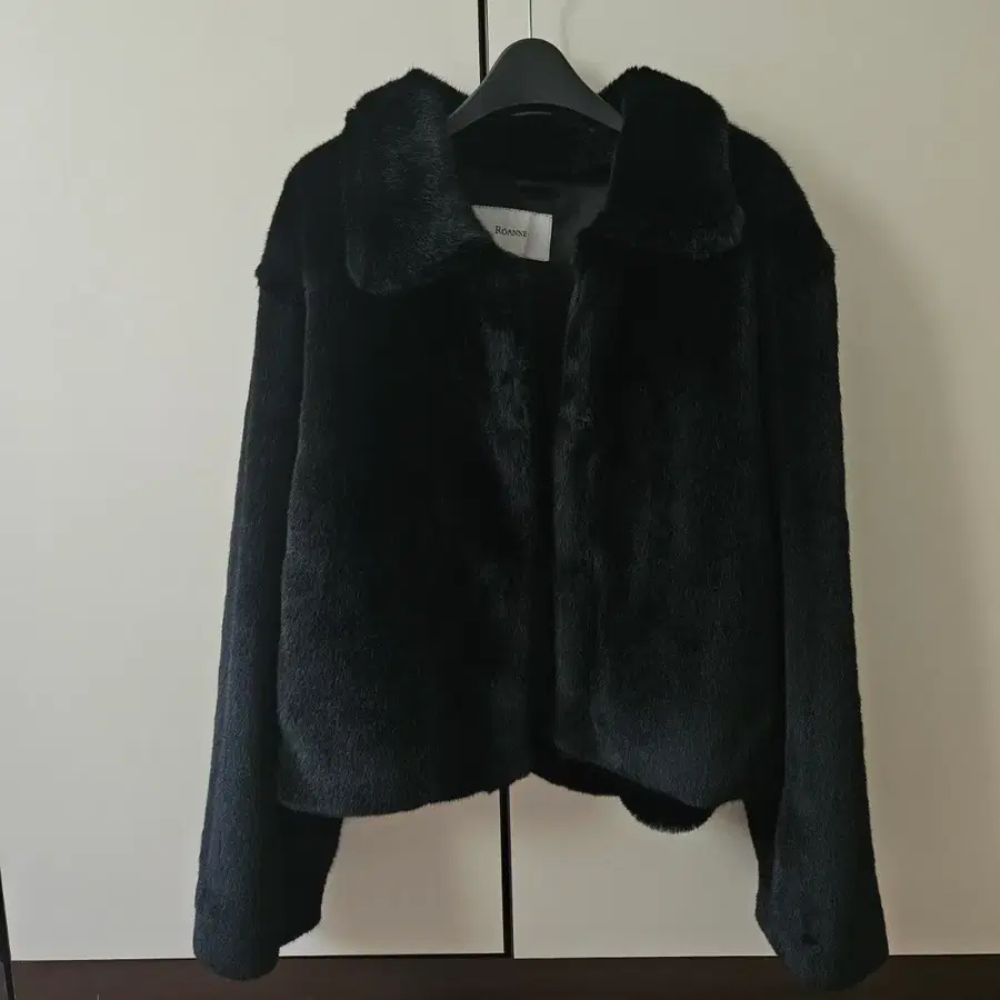 에코 밍크 퍼 자켓(새상품)