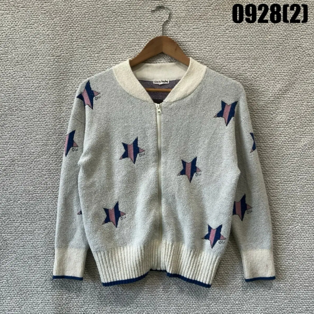 리미떼두두 포터 별무늬 집업 가디건 xxl