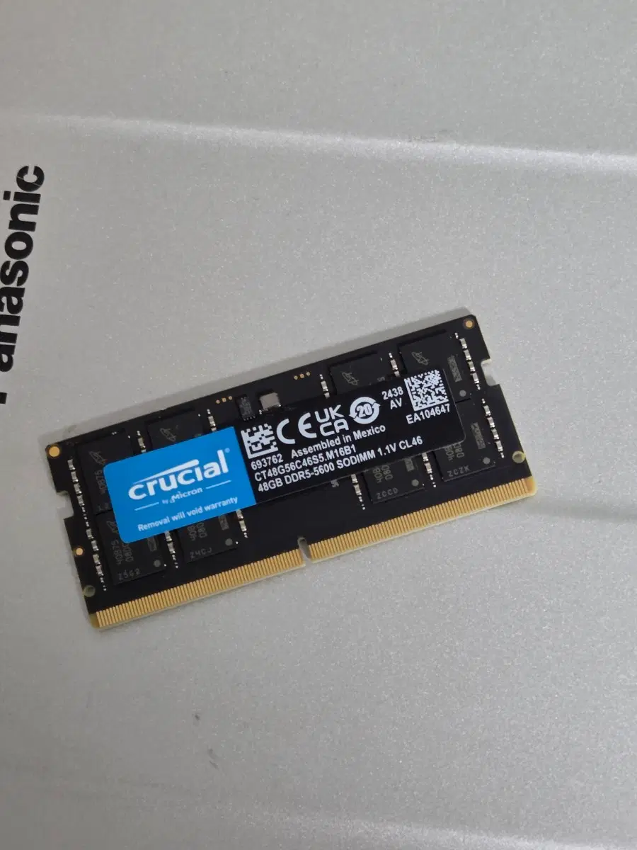 Crucial DDR5 48GB 5600MHz SODIMM 노트북 램