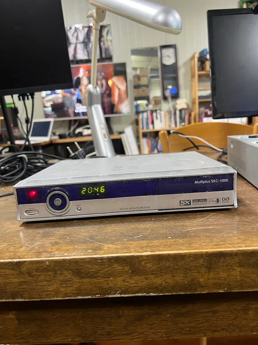 Multiplus SAC-1000 위성 방송 수신기 빈티지 골동품 인테리어 소품