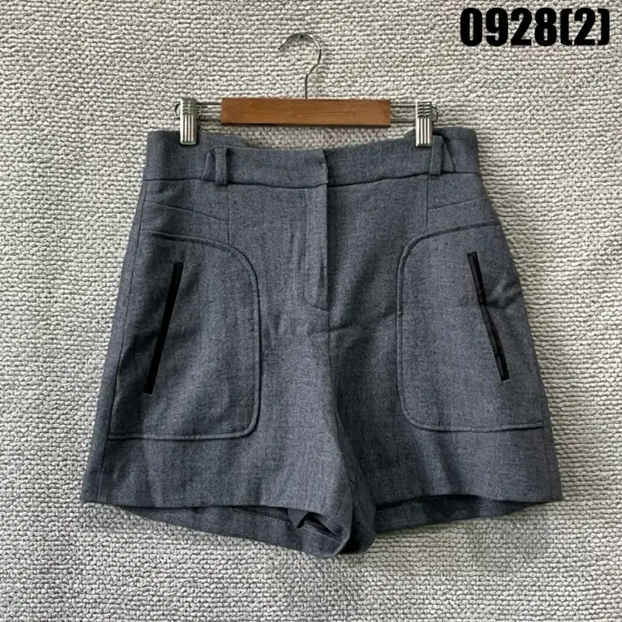Leshop 모직 반바지 회색m