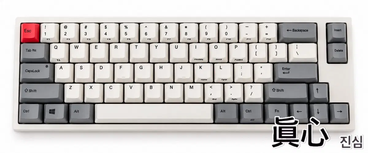 (*단종) 레오폴드 fc660c 3세대 저소음 45g 토프레 무접점 키보드