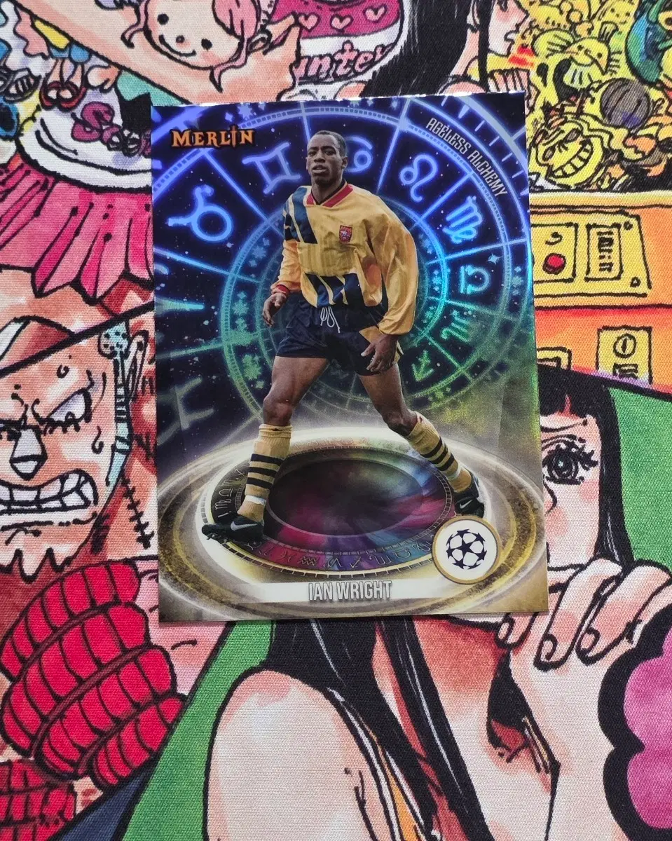 2023-24 Topps Merlin 아스날 이안라이트 인서트 알케미