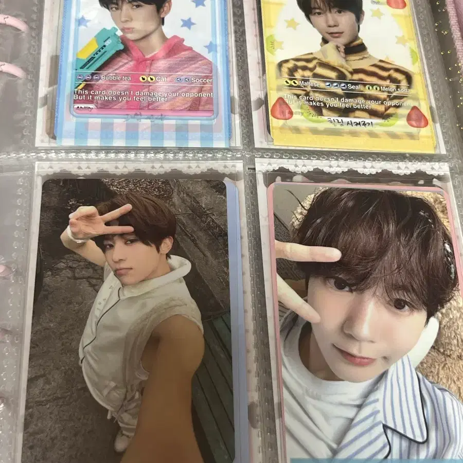 엔시티 위시 포카 4장 ( 료 유우시 시온 오투럽 팝업 특전)