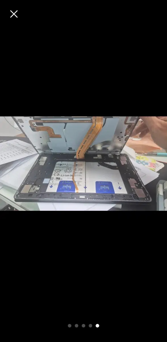 [부품용] 갤탭 S9 플러스 5G 512GB (액정 분리됨 / 펜+북커버 포함)
