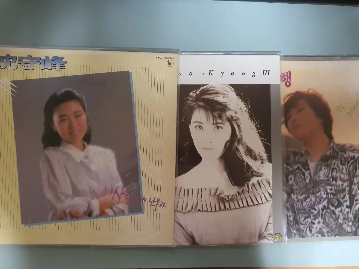 심수봉 3집 & 양수경 3집 & 신계행 LP(3장)