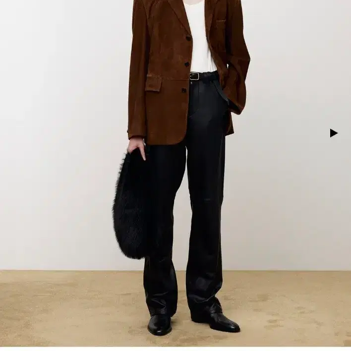 (새상품 L)토니웩 고트 스웨이드 블레이저 SUEDE TAILORED JACKET_ CAMEL