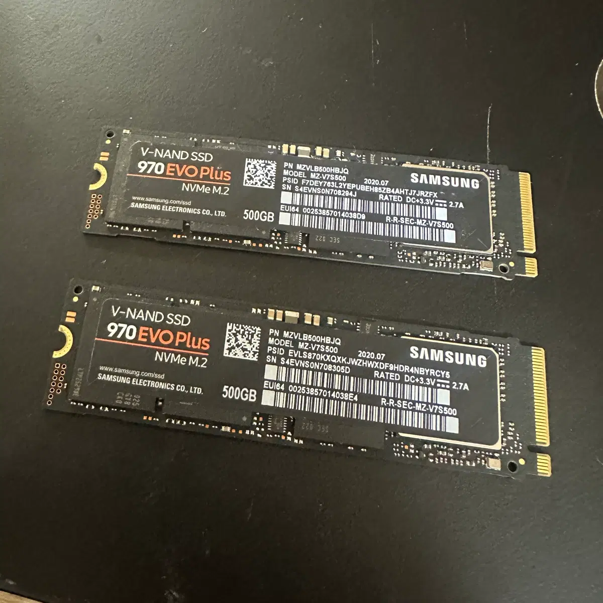 삼성전자 NVMe SSD 970 EVO Plus 500G