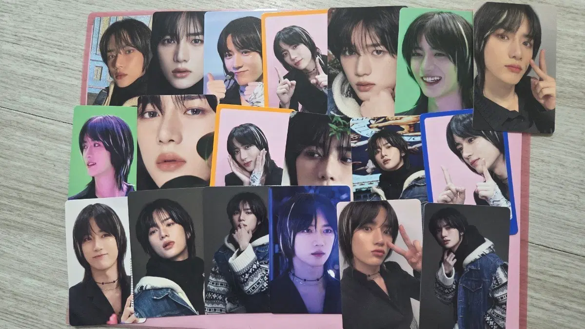 투바투 TXT 디아이콘 포토카드 일괄