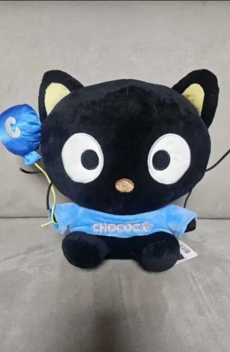 정품 산리오 초코캣 파티 풍선 25cm 중형 인형