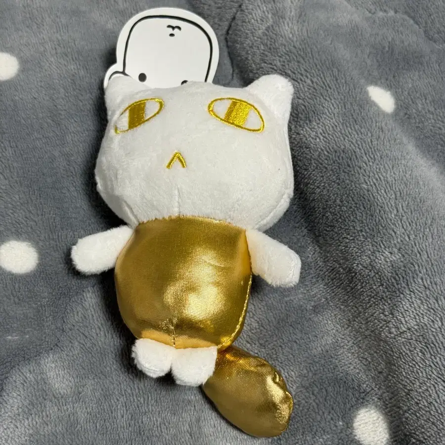 가나디 황금 고양이 고냐니 인형 키링