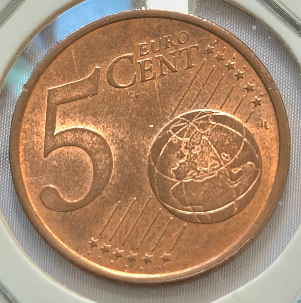 독일. 2006년 5 Euro Cent. ( Prestige Coin )