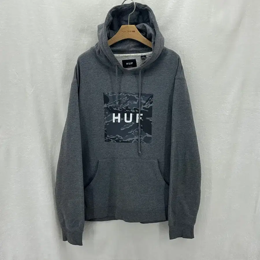 [HUF] 허프 카모 로고 프린팅 후드