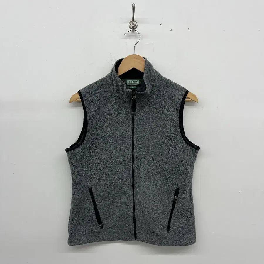 LLBean 빈티지 플리스 베스트 그레이 여성XS