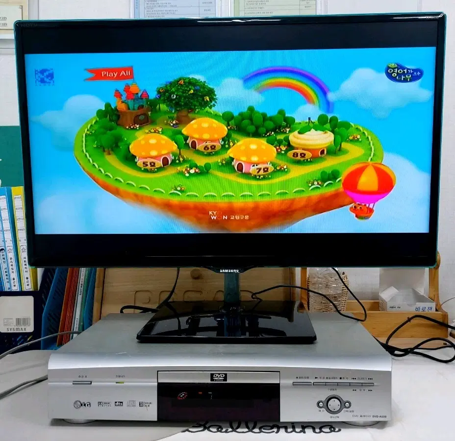 LG CD VCD DVD플레이어 DVD-A500