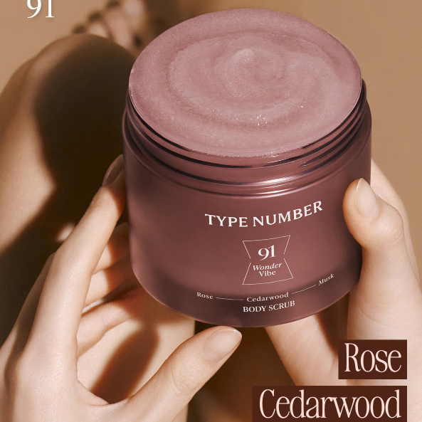 [새제품] 타입 넘버 바디스크럽 300g & 핸드크림 40ml - No.91 원더바이브