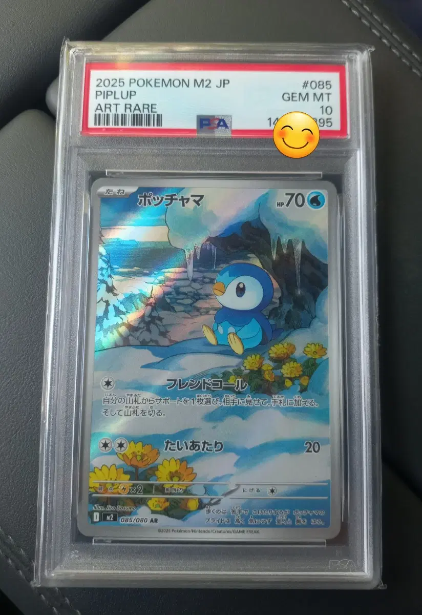 팽도리AR 포켓몬카드 psa10(일판)