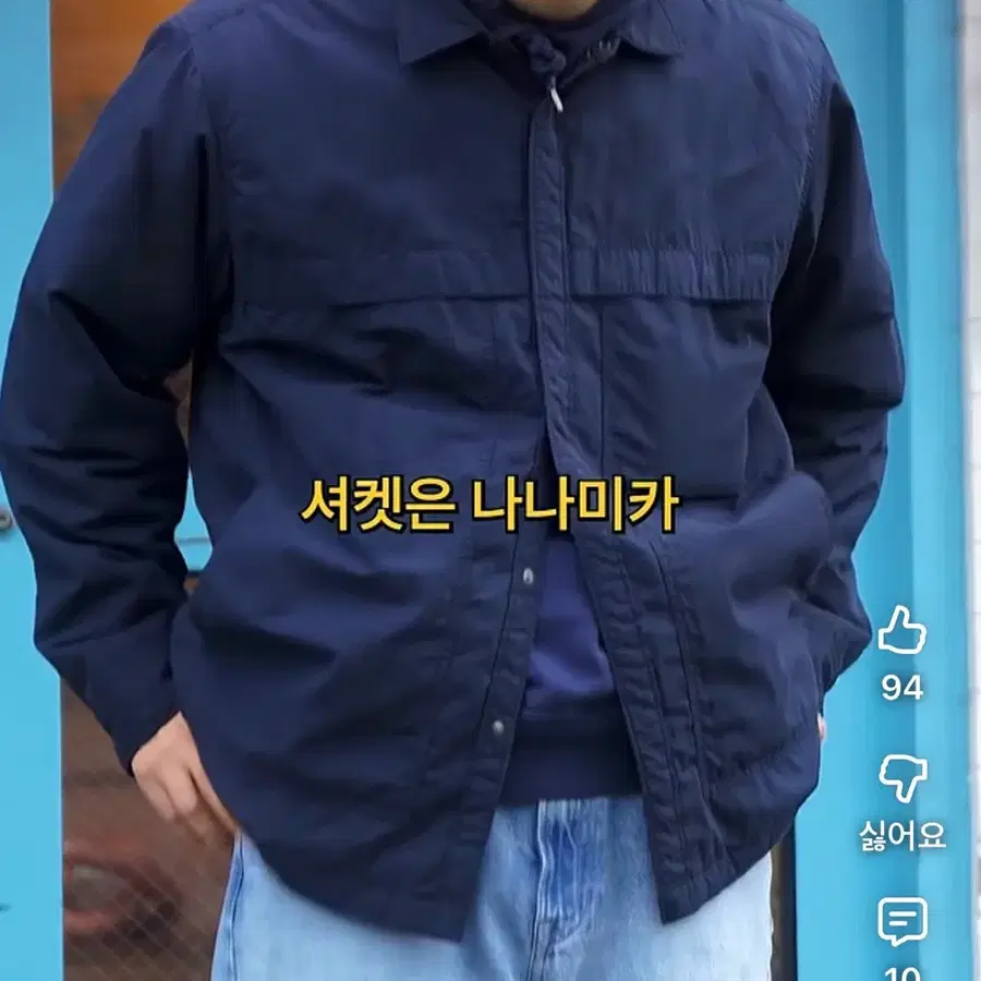 (s) 나나미카 인슐레이션 셔츠 자켓 고어텍스