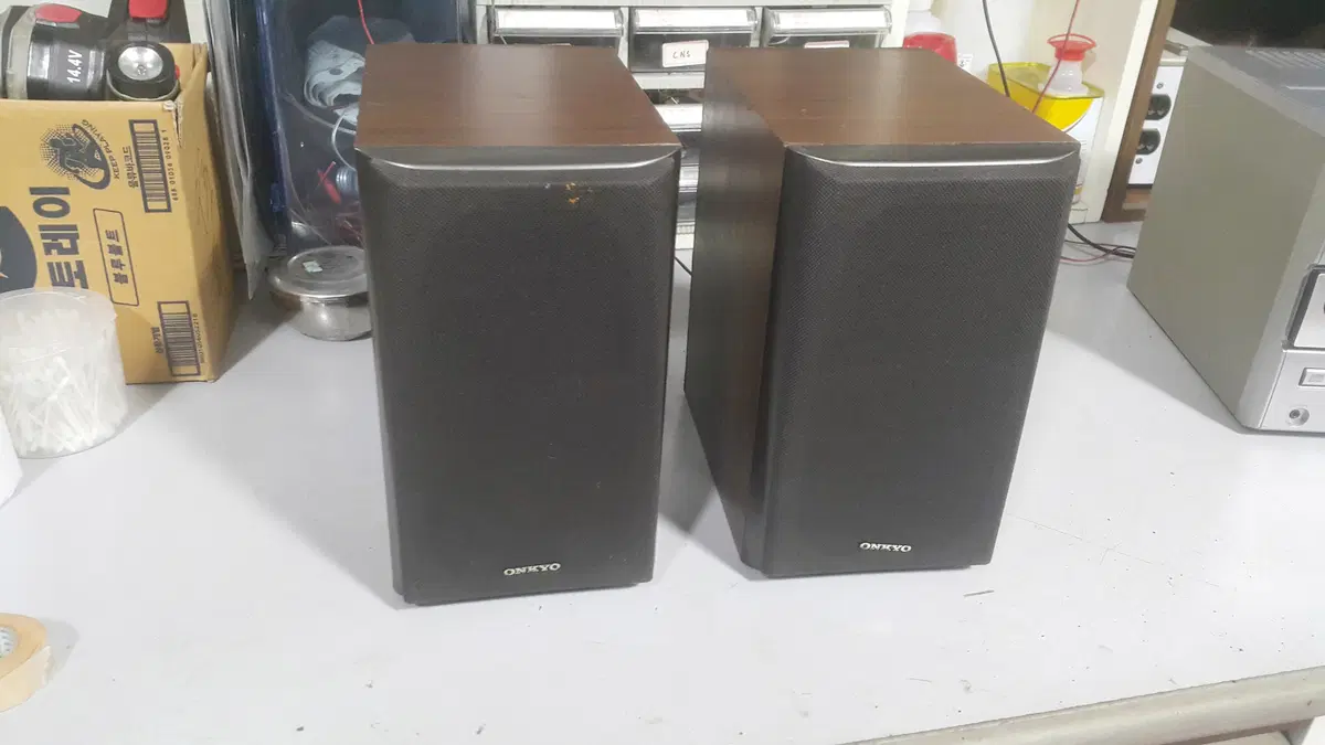 중고 온쿄 D-032A 2웨이 북쉘프 스피커