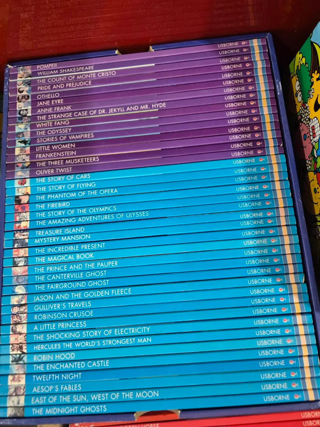 어스본 리딩 The Usborne Reading Collection / Usborne 40권 세트 어린이영어 중고책
