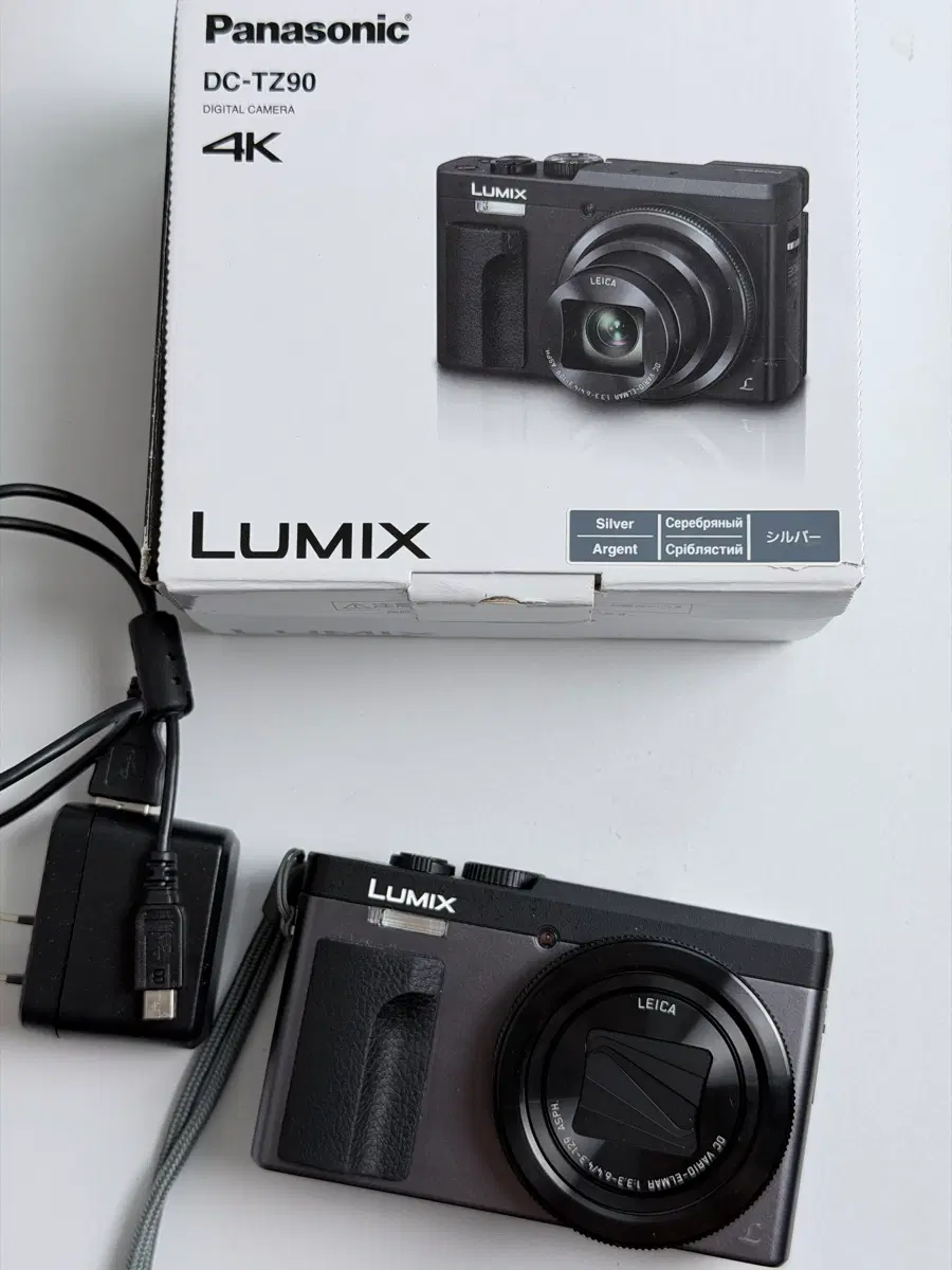파나소닉 루믹스 DC-TZ90 4K 카메라
