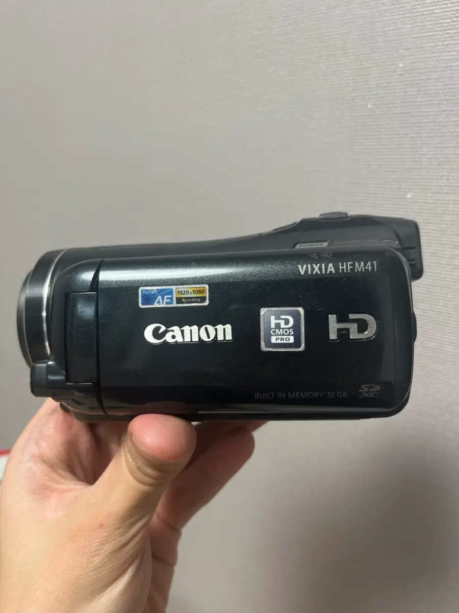 캐논 vixia HF M41 빈티지 캠코더