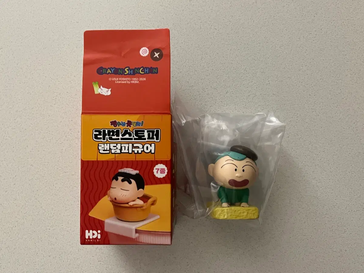 짱구는 못말려 라면스토퍼 랜덤 피규어 훈이