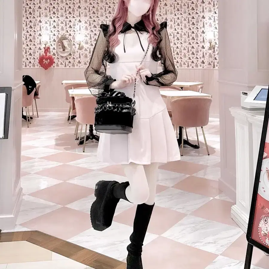 HONEYMEW 허니뮤 원피스 핑크 원가 13.0