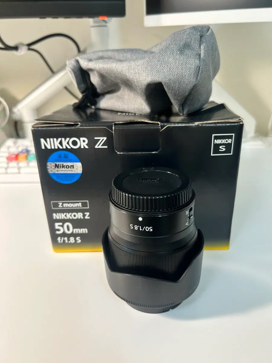 니콘 NIKKOR Z 50mm f/1.8 S 렌즈 풀박