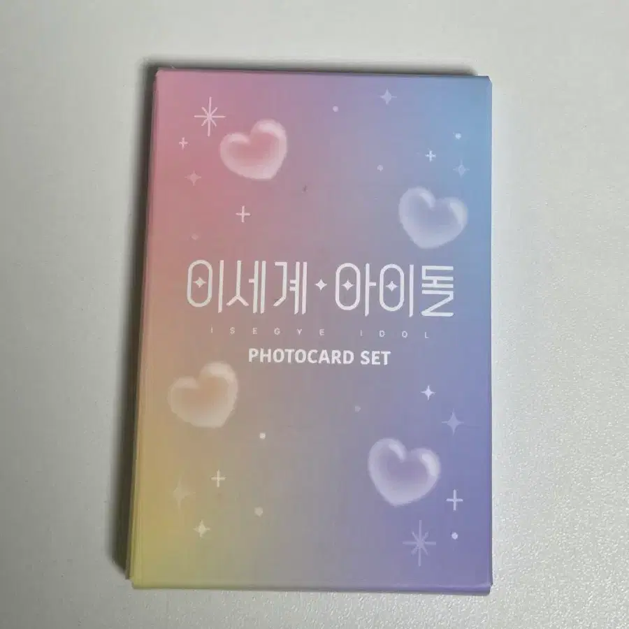 이세계아이돌 - 포토카드 세트 A세트 1ST POP- UP STORE OFFICAL MD 이세돌팝업봤?