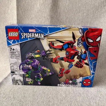 LEGO 레고 스파이더맨과 그린 고블린의 메카 수트 배틀 76219