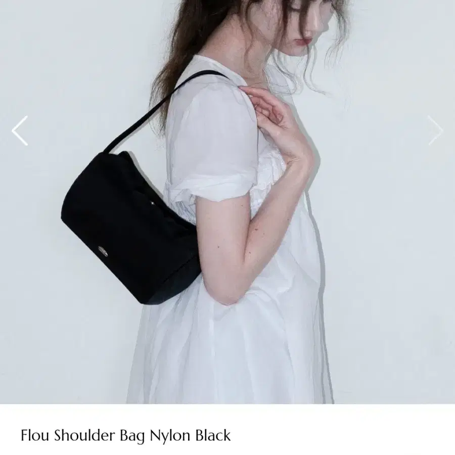 파베아 Flou 나일론 숄더백