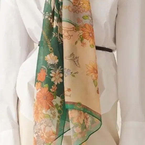 새상품)26FW 닥스 울실크 롱스카프