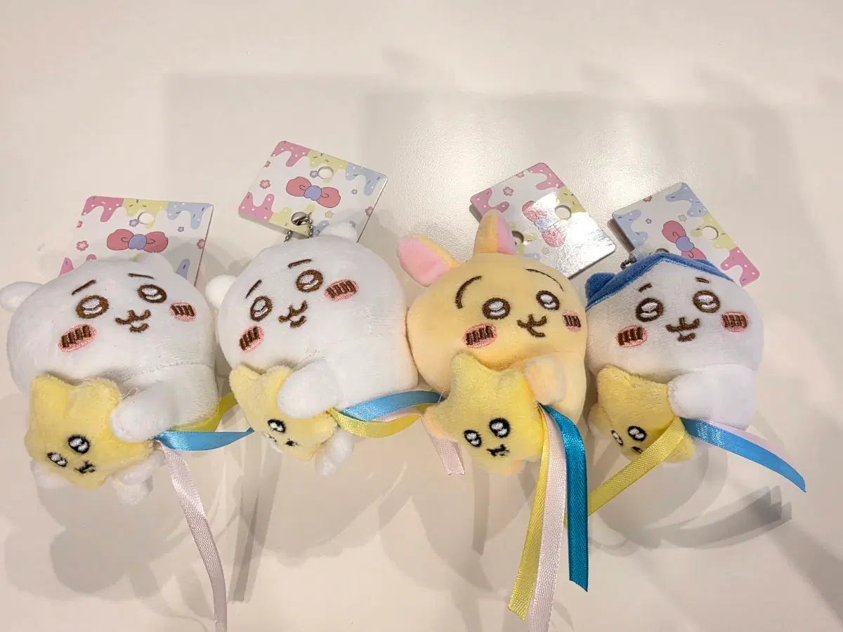 먼작귀 우사기, 치이카와, 하치와레 인형 키링