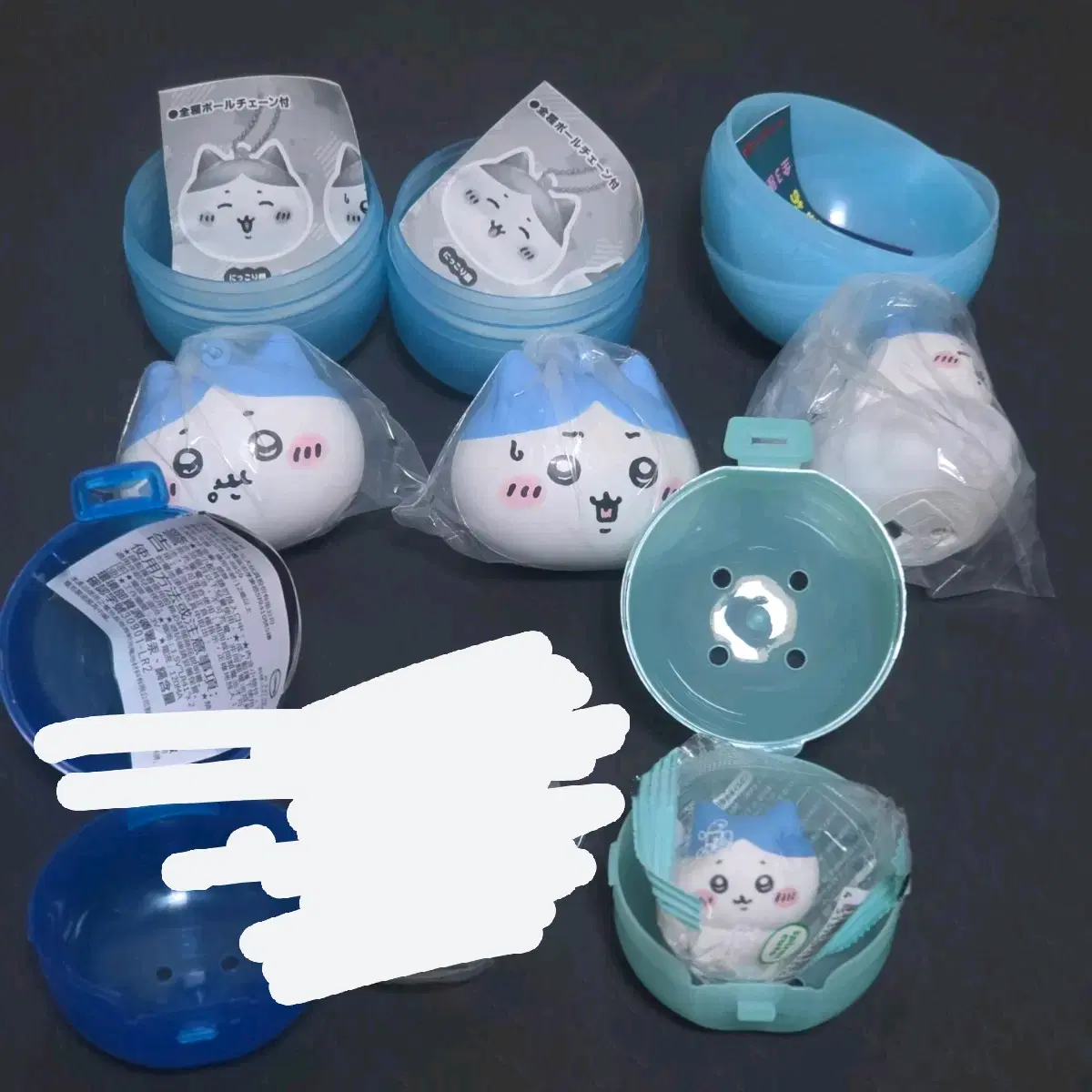 치이카와 피규어 가챠 일괄 - 하치와레