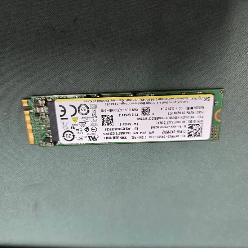SK하이닉스PC801 NVMe 2TB PCIe 4.0 M.2 2280