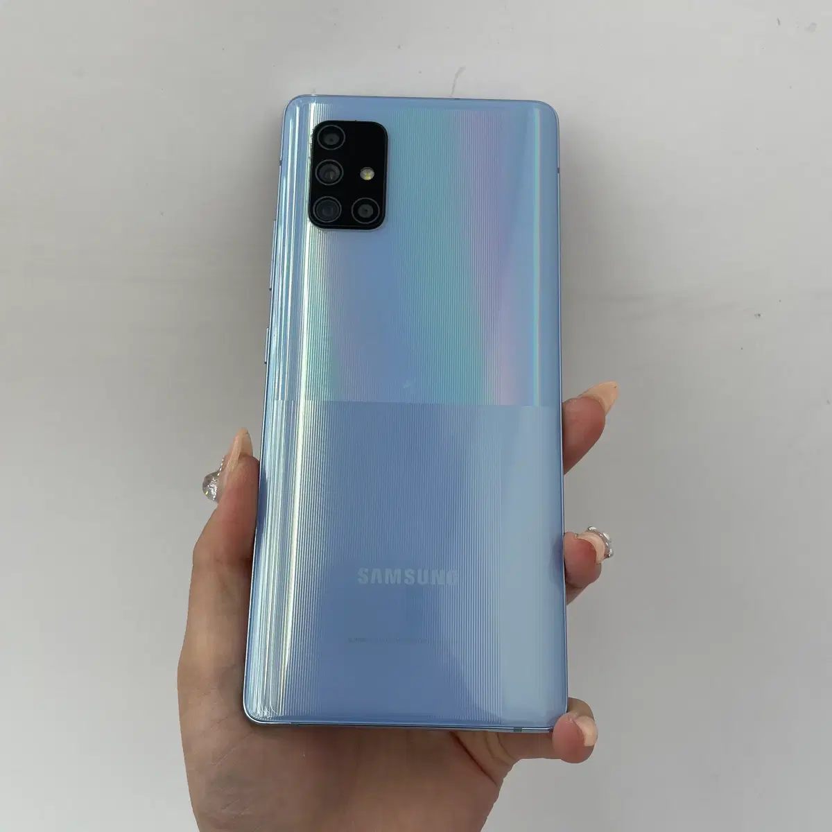 갤럭시퀀텀 블루 128GB 491565 울산중고폰