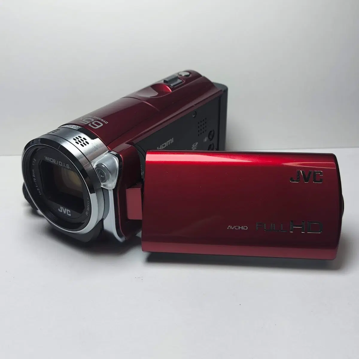 JVC 풀HD 하이엔드캠코더 #넓은화각 #60프레임 #65배고배율 #큰액정
