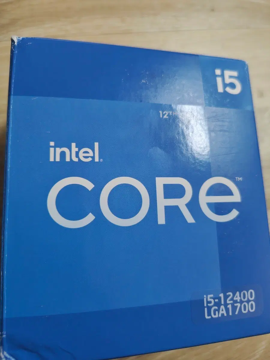 인텔 코어 i5-12400 LGA1700 CPU