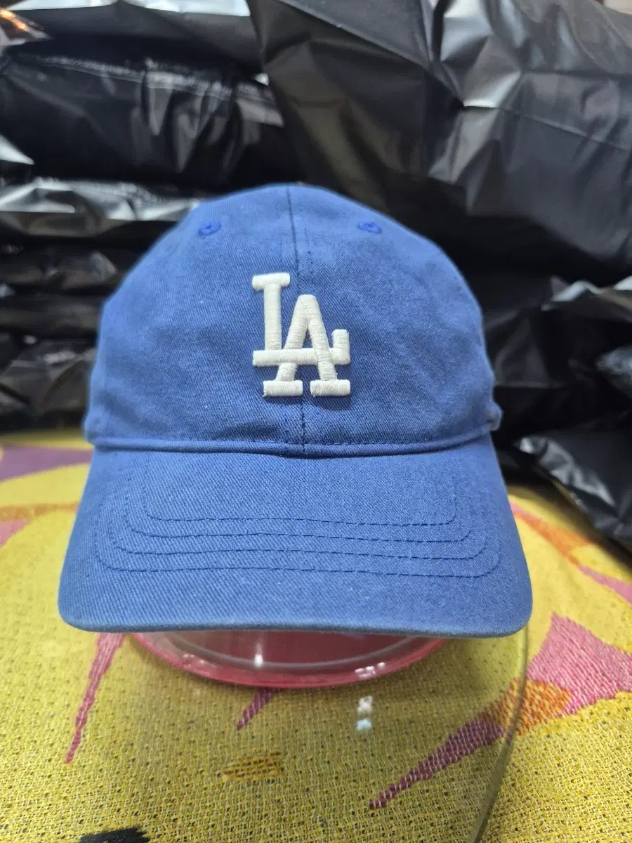 MLB 키즈 LA 야구 모자 블루